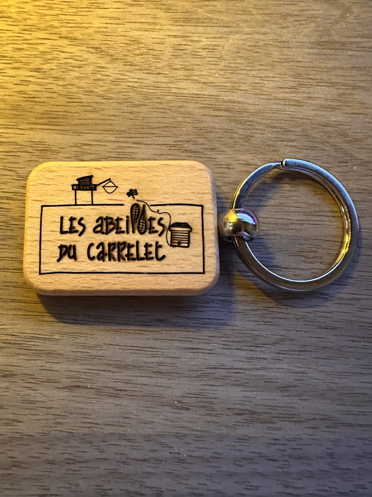 Le Porte-Clé des Abeilles du Carrelet : Un Rappel Gourmand et Solidaire !